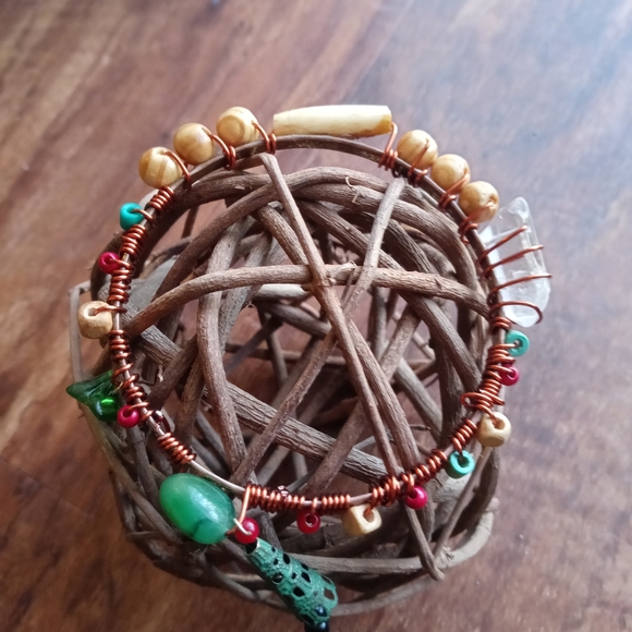 Boho bangle braclet - Picture 2 of 6